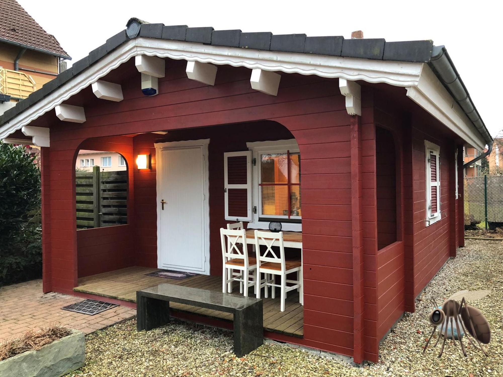 Вилла Neu! Ferienhuette Tiny House Schoningen Экстерьер фото